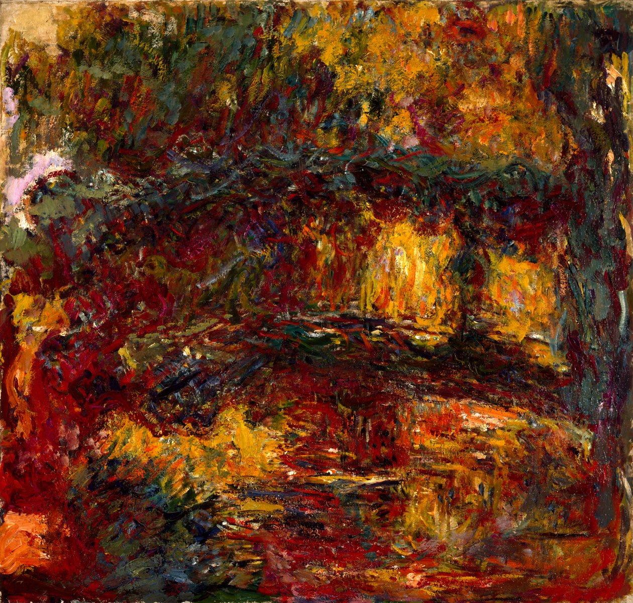الجسر الياباني ، 1923 بواسطة كلود مونيه