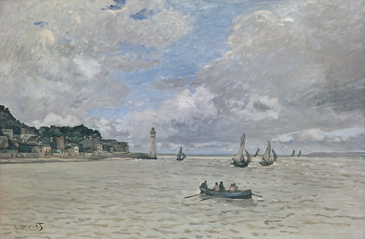 منارة التكية (Honfleur) ، 1864 بواسطة كلود مونيه