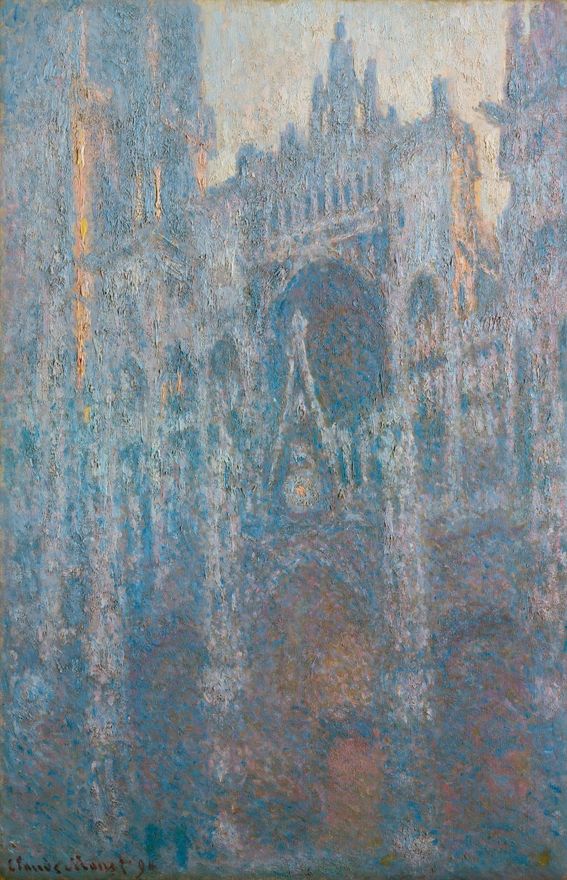بوابة كاتدرائية روان في صباح النور ، 1894 بواسطة كلود مونيه