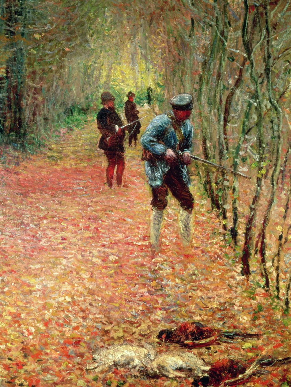 The Shoot ، 1876 تفاصيل 82390 بواسطة كلود مونيه