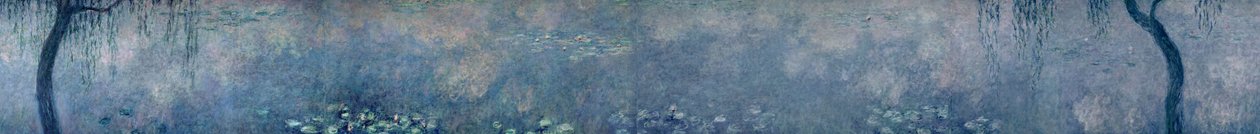 The Waterlilies ، The Two Willows ، c.1915-26 بواسطة كلود مونيه