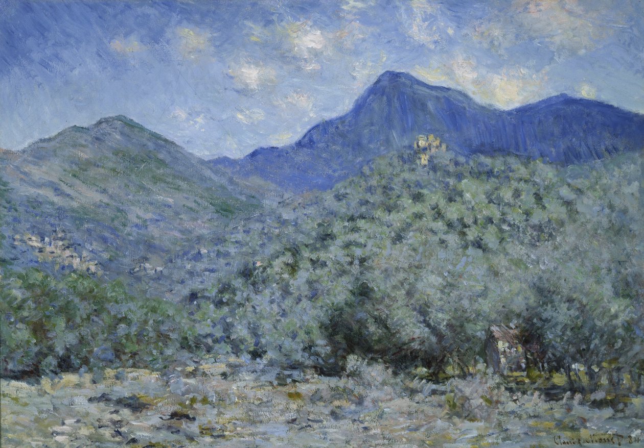 Good Valley ، بالقرب من Bordighera بواسطة كلود مونيه