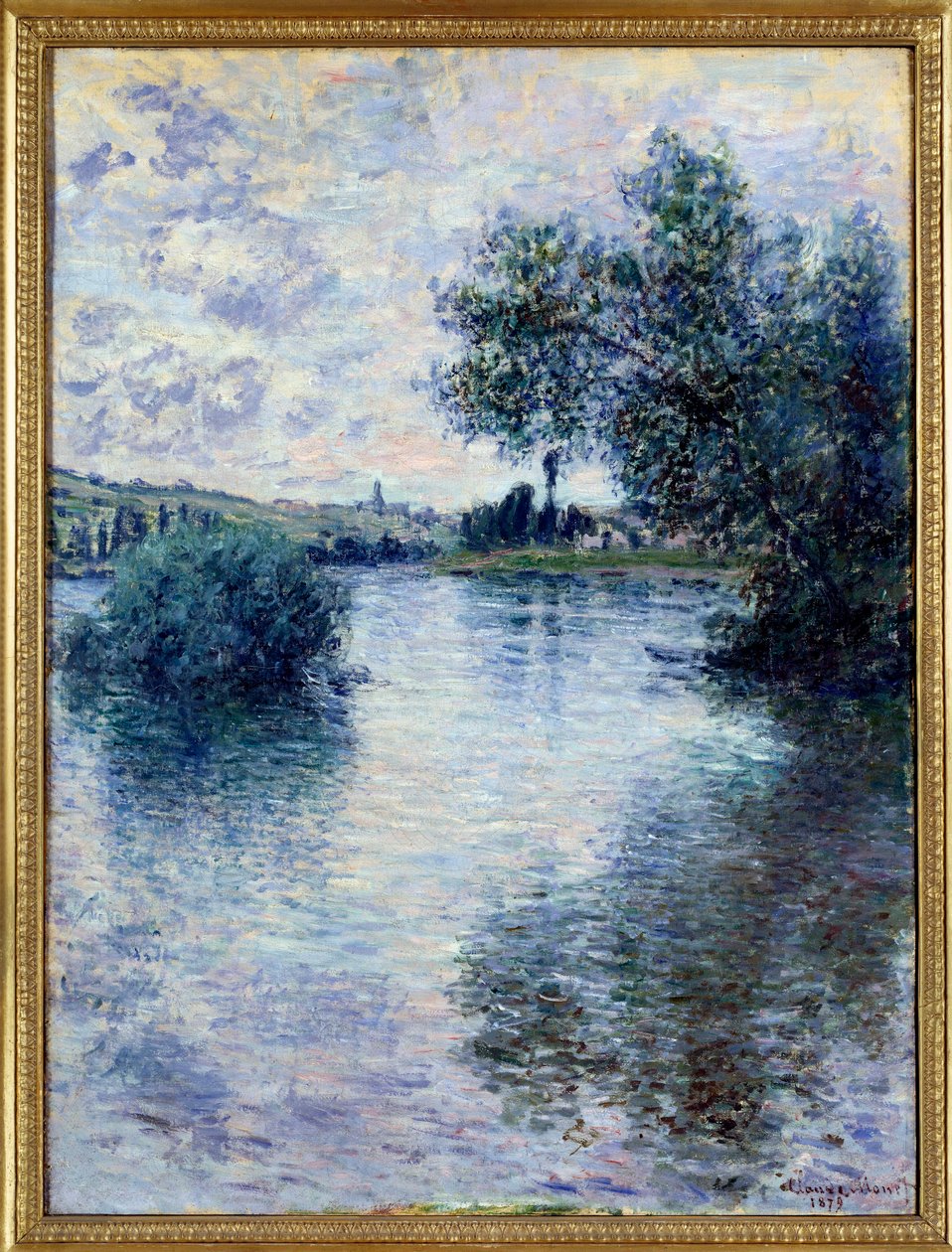 فيثويل لوحة لكلود مونيه (1840-1926) 1879 صن. 0.8x0.6 م روان ، متحف الفنون الجميلة بواسطة كلود مونيه
