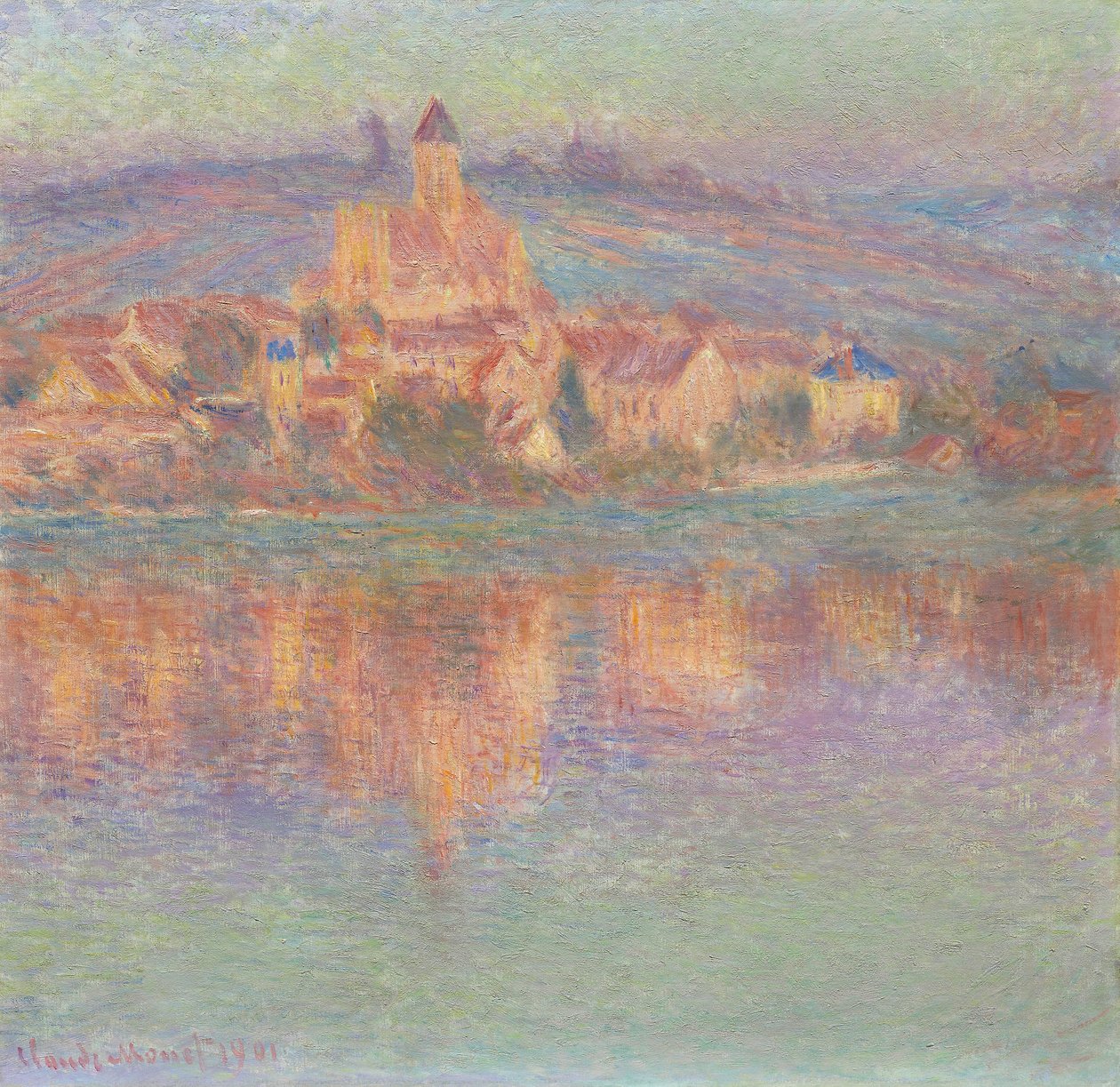 Vétheuil بواسطة كلود مونيه