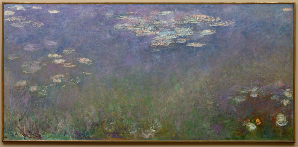 زنابق الماء (أغابانثوس)، حوالي 1915-1926 (زيت على قماش) بواسطة كلود مونيه