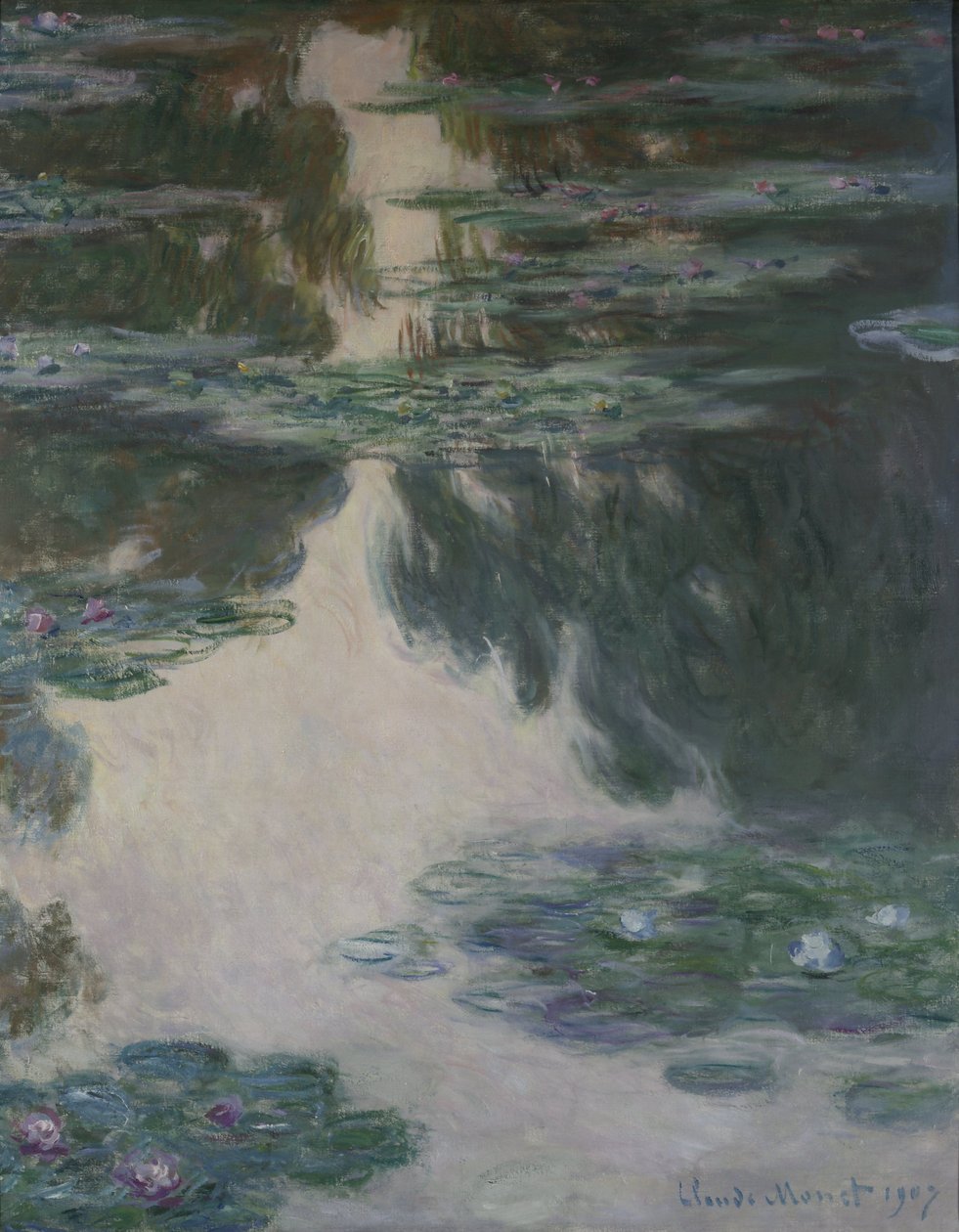 زنابق الماء ، 1907 بواسطة كلود مونيه