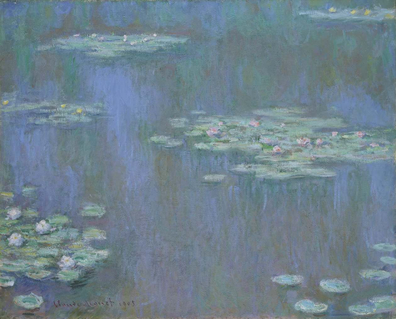 "زنابق الماء" ، 1905 بواسطة كلود مونيه