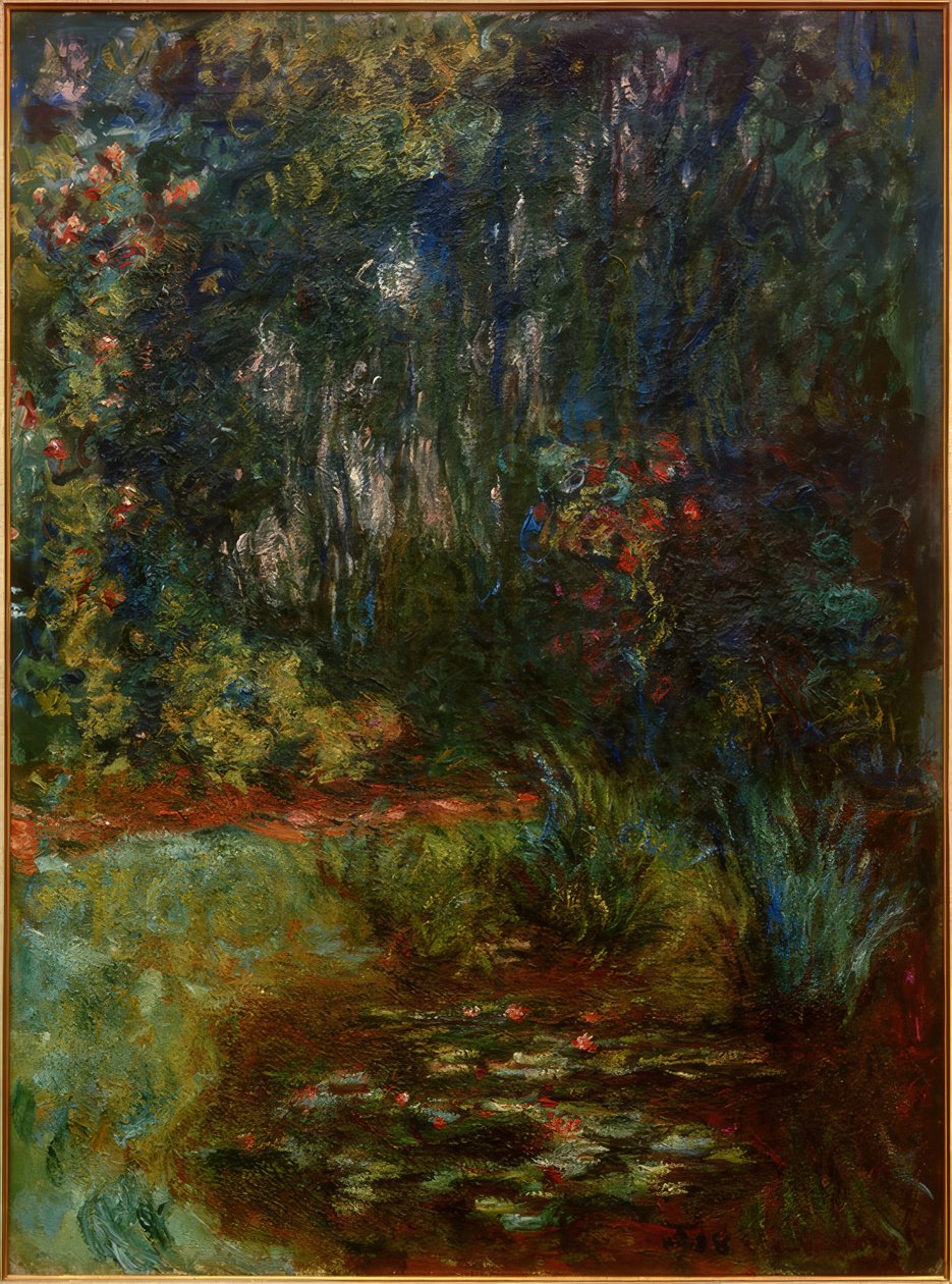 زاوية حوض زنبق الماء ، 1918 بواسطة كلود مونيه