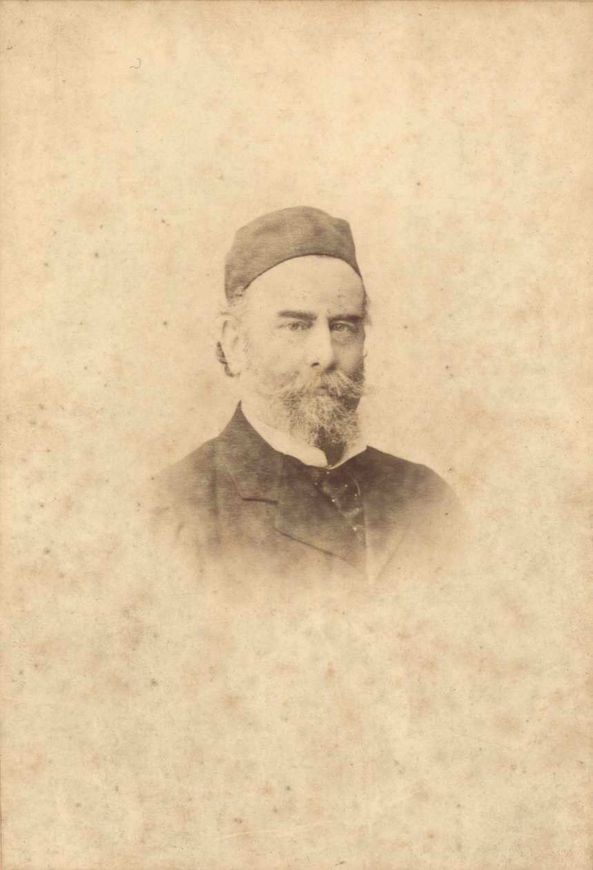 صورة شخصية لألفريد سيسلي (1839-99) (بني داكن) بواسطة كليمنت مورييه
