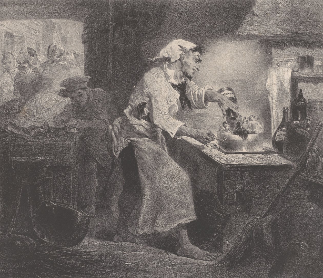 بنات الشيطان ، كاليفورنيا. 1848-1862. بواسطة سيليستين نانتويل