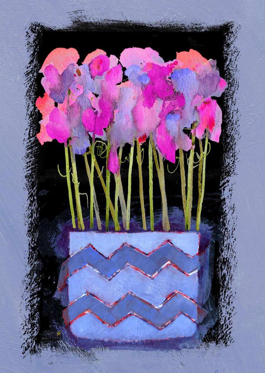 Sweet Peas ، 2009 بواسطة كلايف ميتكالف
