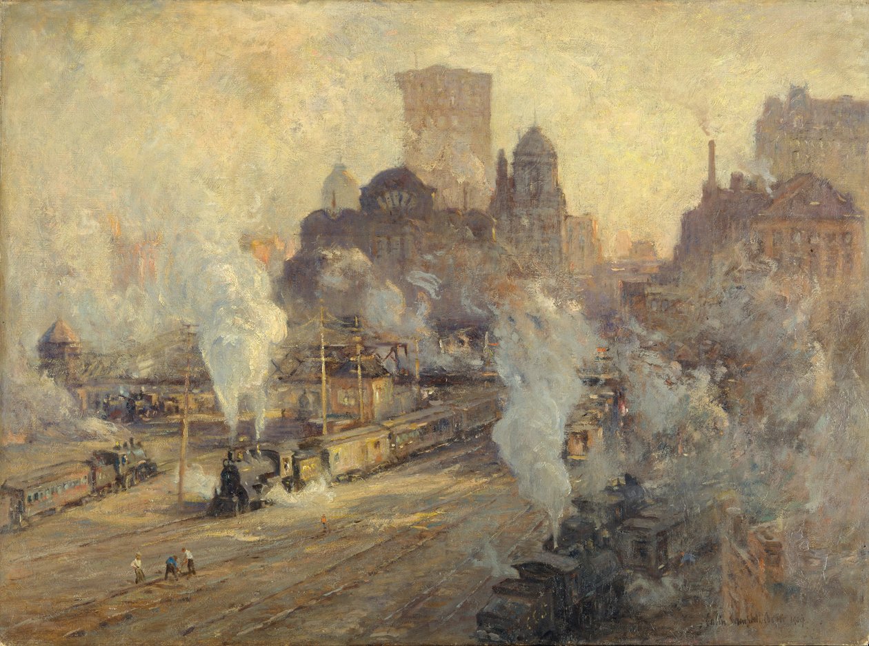 المحطة المركزية الكبرى ، 1909 بواسطة كولين كامبل كوبر