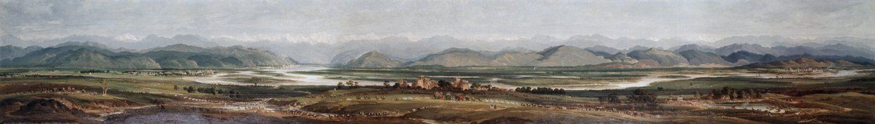 مسيرة فرانسيس مركيز هاستينغز (1754-1826) 1814-15 (انظر 244217 لمزيد من التفاصيل) بواسطة العقيد تشارلز جوزيف دويل