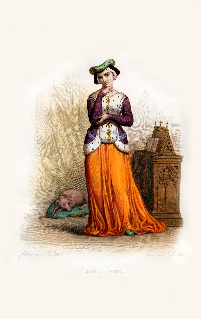 Agnès Sorel بواسطة كونستانت لويس أنطوان لوريتشون