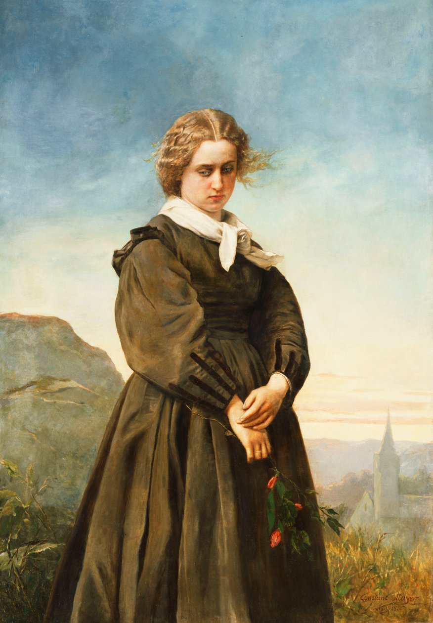 حزن الحب ، 1866 بواسطة ثابت ماير