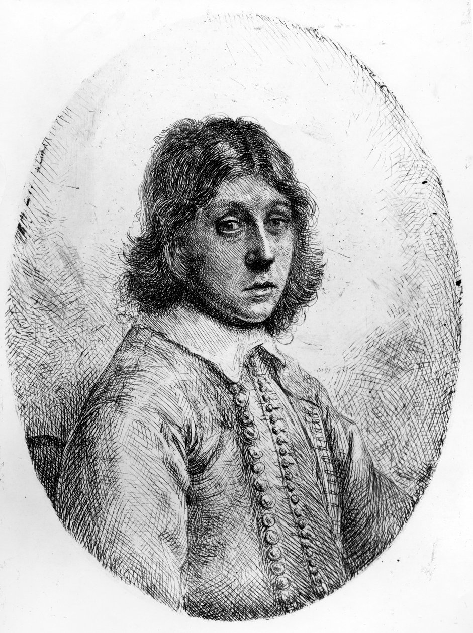 رجل في شكل بيضاوي ، 1641-80 بواسطة قسطنطين دانيال فان رينيسي