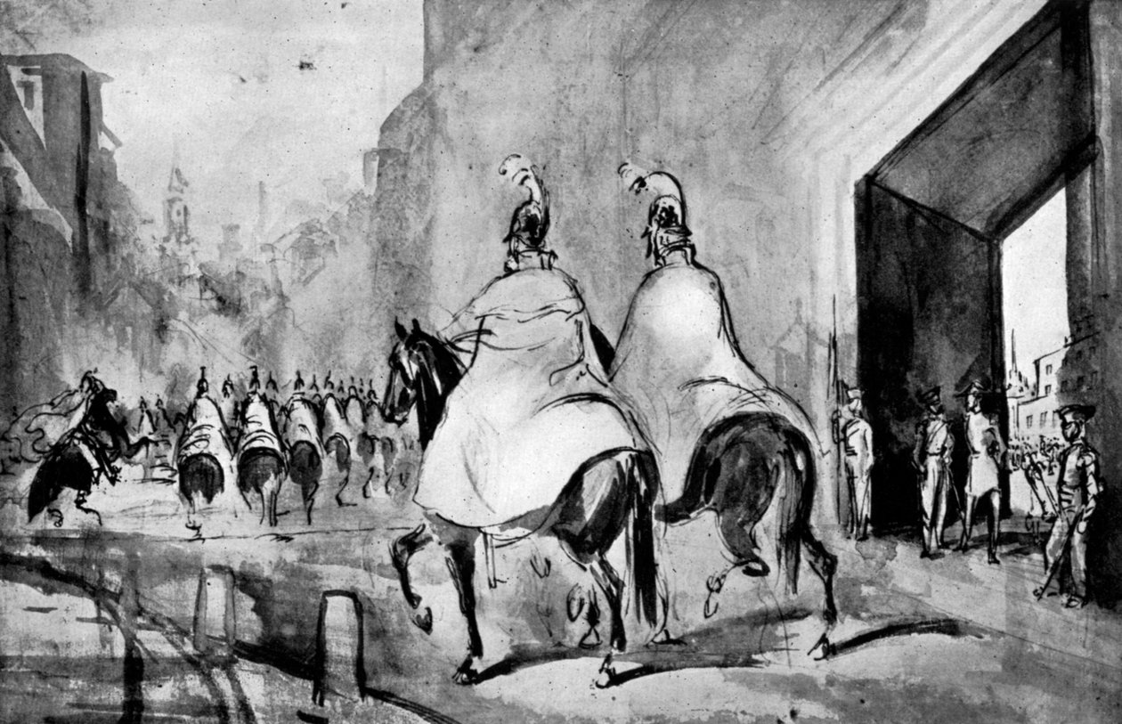 Cuirassiers ، القرن التاسع عشر ، 1930 بواسطة قسطنطين الرجال