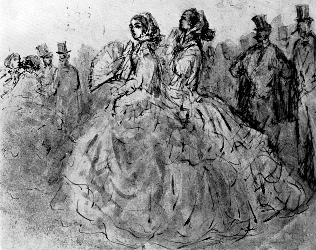 النزهة ، القرن التاسع عشر ، 1930. بواسطة قسطنطين الرجال