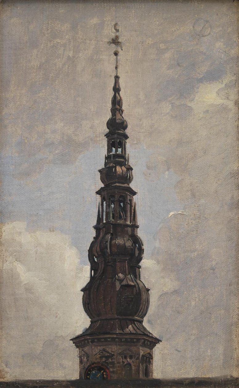 قلعة Spire of Kronborg الكبرى. يذاكر بواسطة كونستانتين هانسن