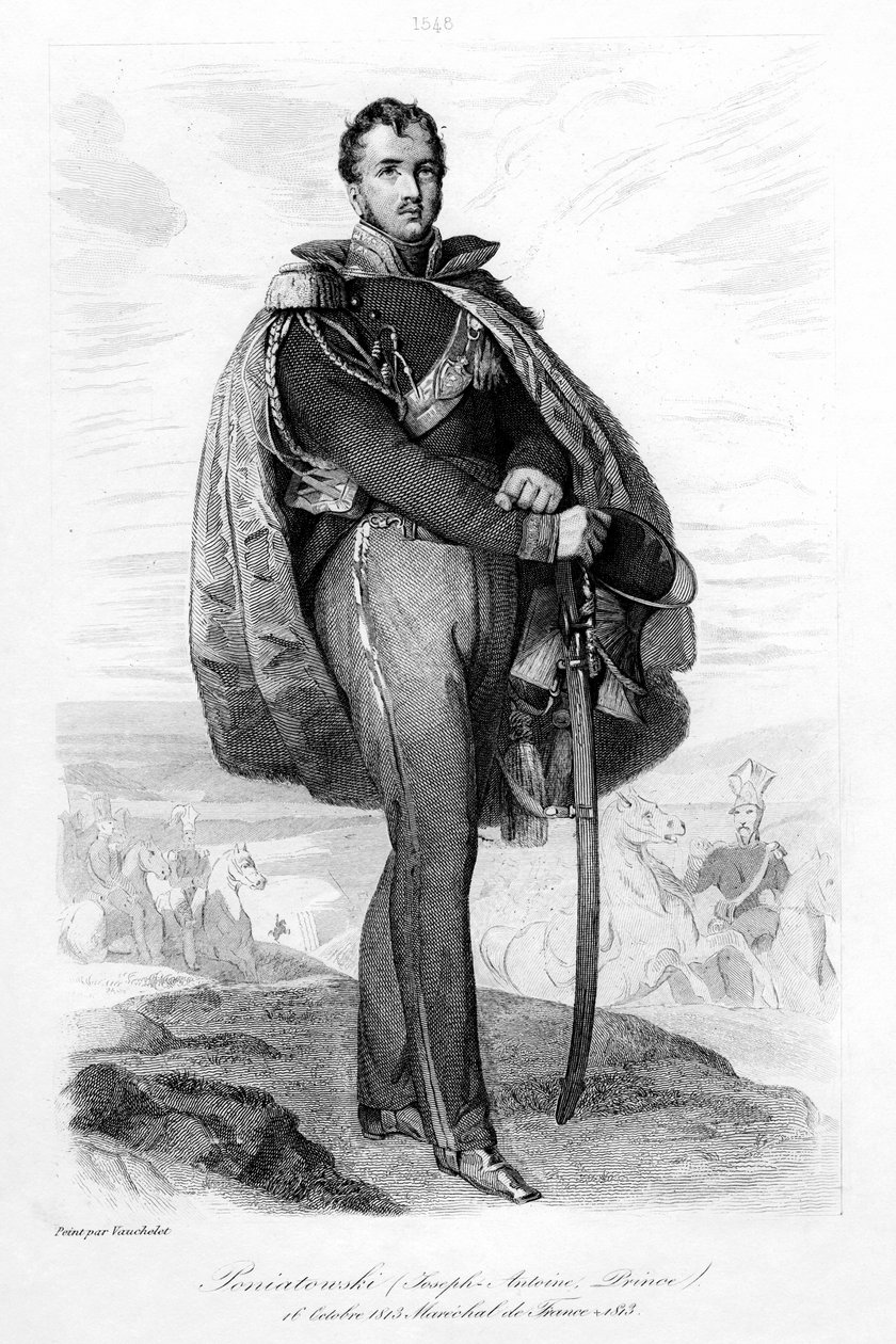 جوزيف أنتوني Poniatowski 1763-1813 ، الأمير البولندي ومارشال فرنسا ، 1839. بواسطة كونتيناو