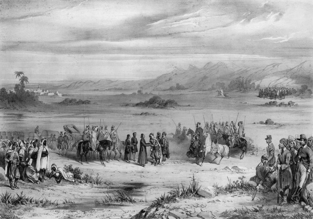 تبادل الأسقف من قبل أسقف الجزائر ، 1841 بواسطة كوبين