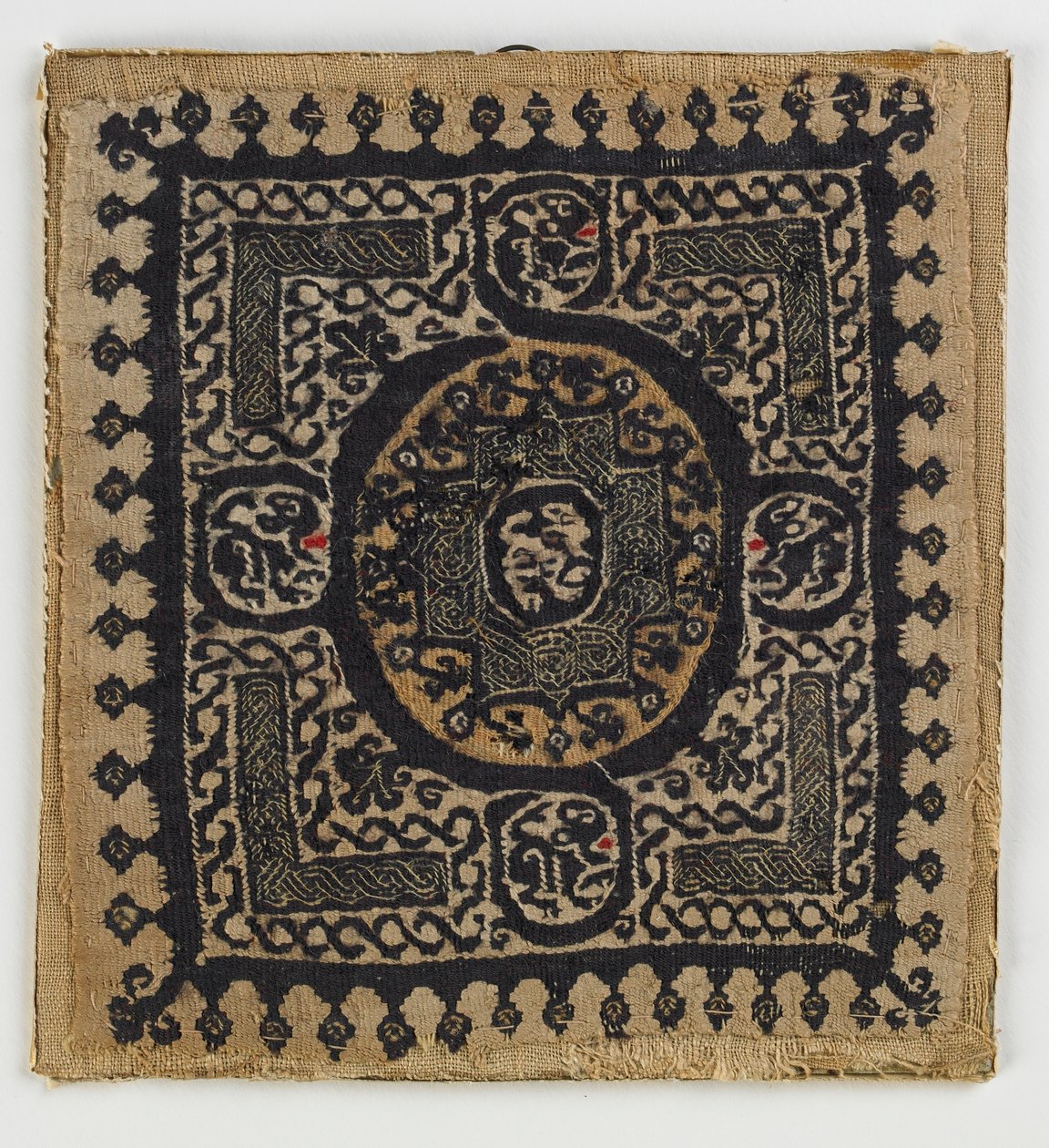 لوحة نسيج ، مصر ، c.400 (نسيج) بواسطة القبطية