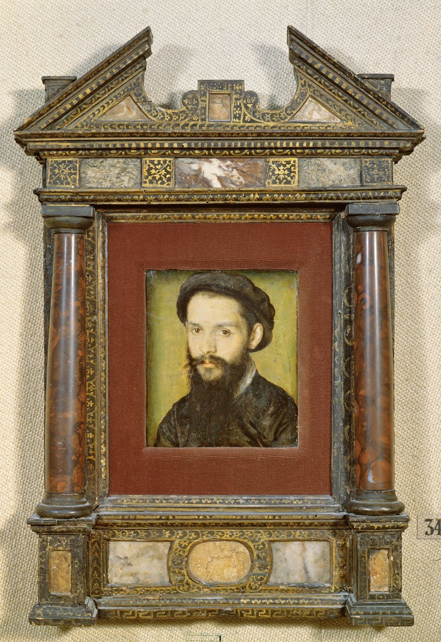 صورة يفترض أنها كليمنت ماروت (1496-1544) (انظر 226058 لمزيد من التفاصيل) بواسطة كورنيل دي ليون