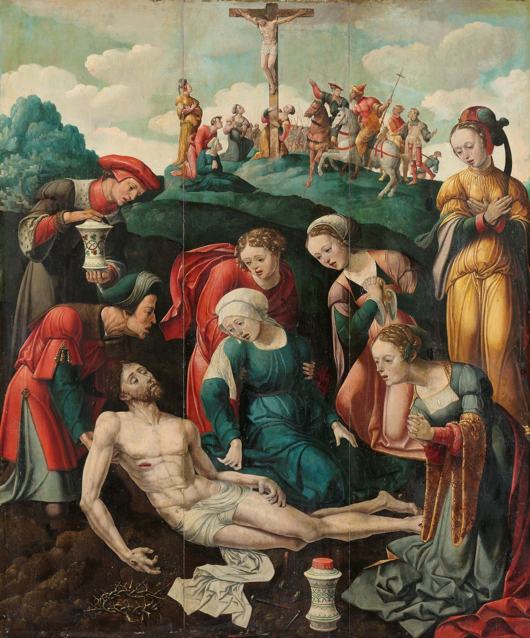 رثاء المسيح بواسطة Cornelis Cornelisz II Buys (منسوب إلى)
