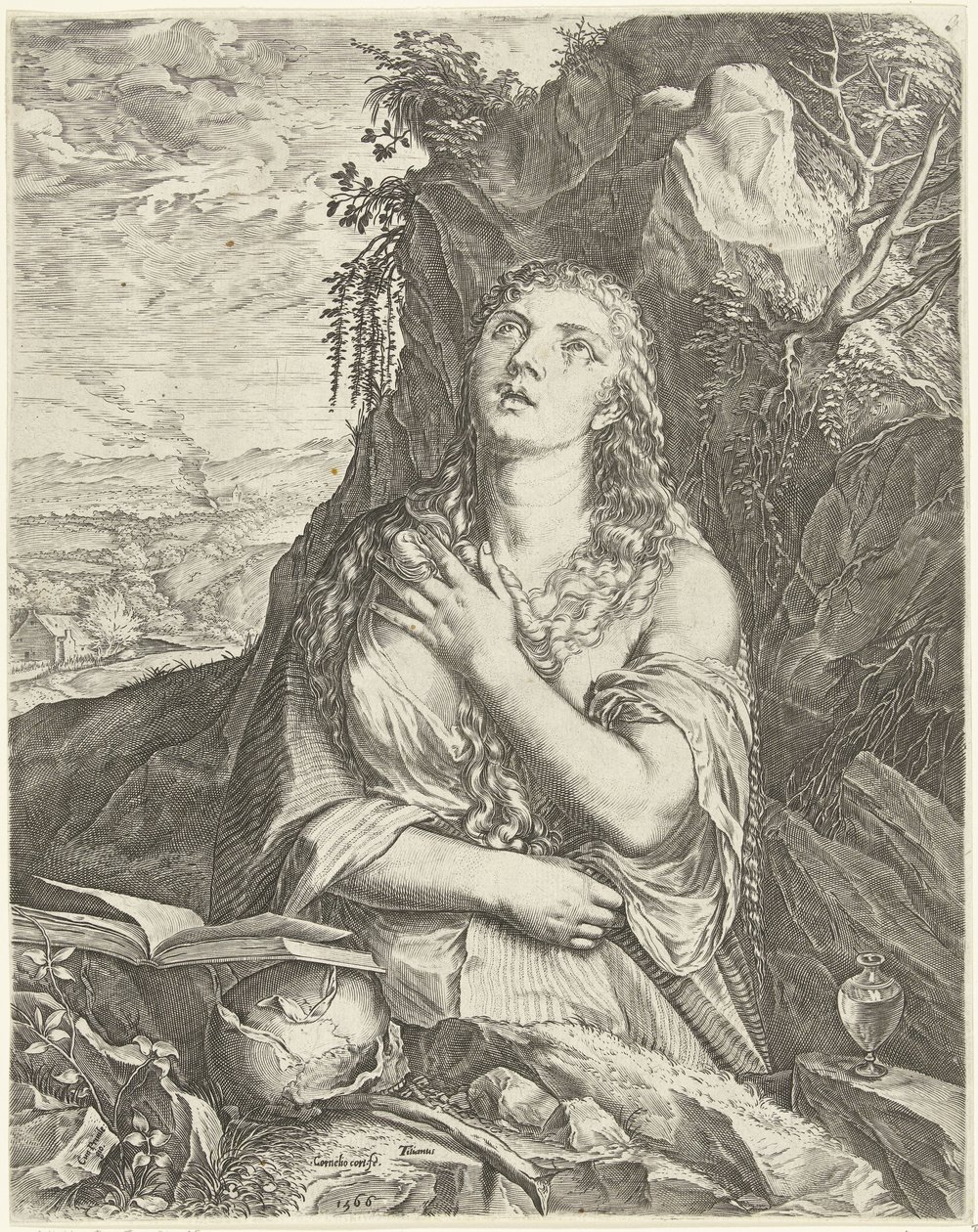بقلم boetvaardige Maria Magdalena بواسطة كورنيليس كورت