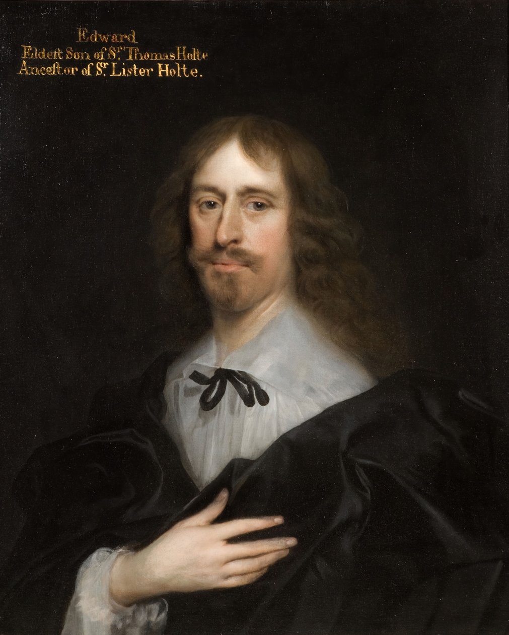 صورة لإدوارد هولت ، ١٦٣٦. بواسطة Cornelis Janssens van Ceulen