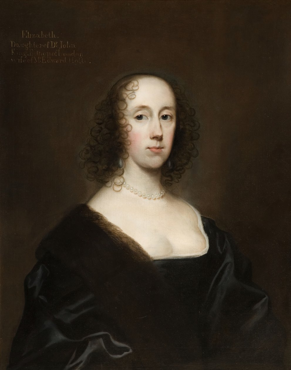 صورة إليزابيث هولت نو كينج ، ١٦٣٦. بواسطة Cornelis Janssens van Ceulen