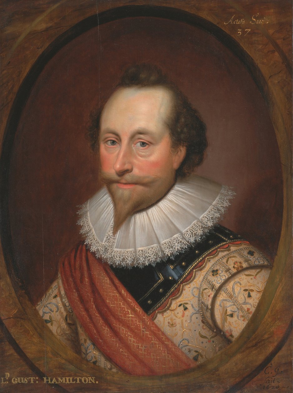 صورة لمعبد السير ألكسندر ، 1620 بواسطة Cornelis Janssens van Ceulen
