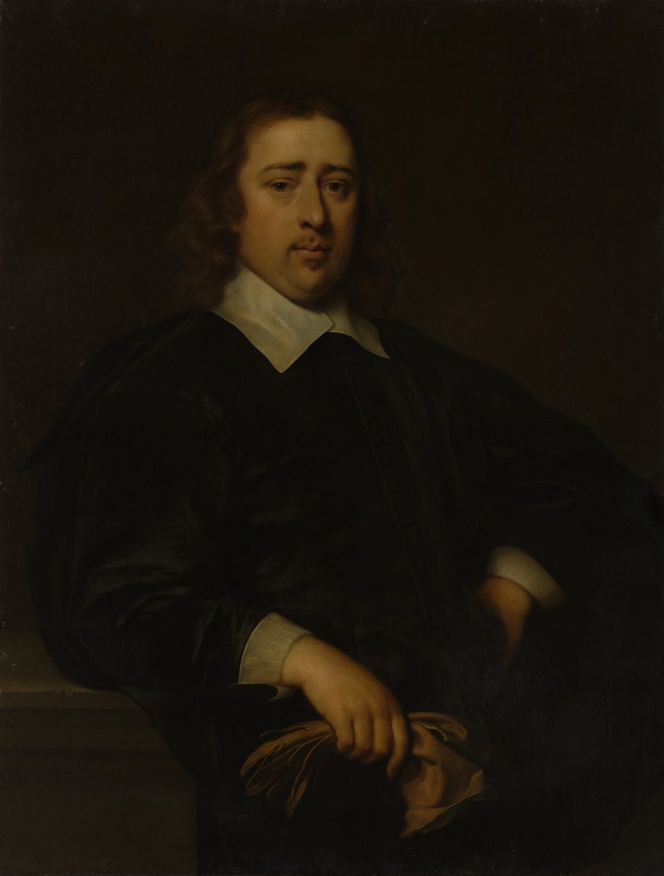 صورة لرجل ، 1648. بواسطة Cornelis Janssens van Ceulen