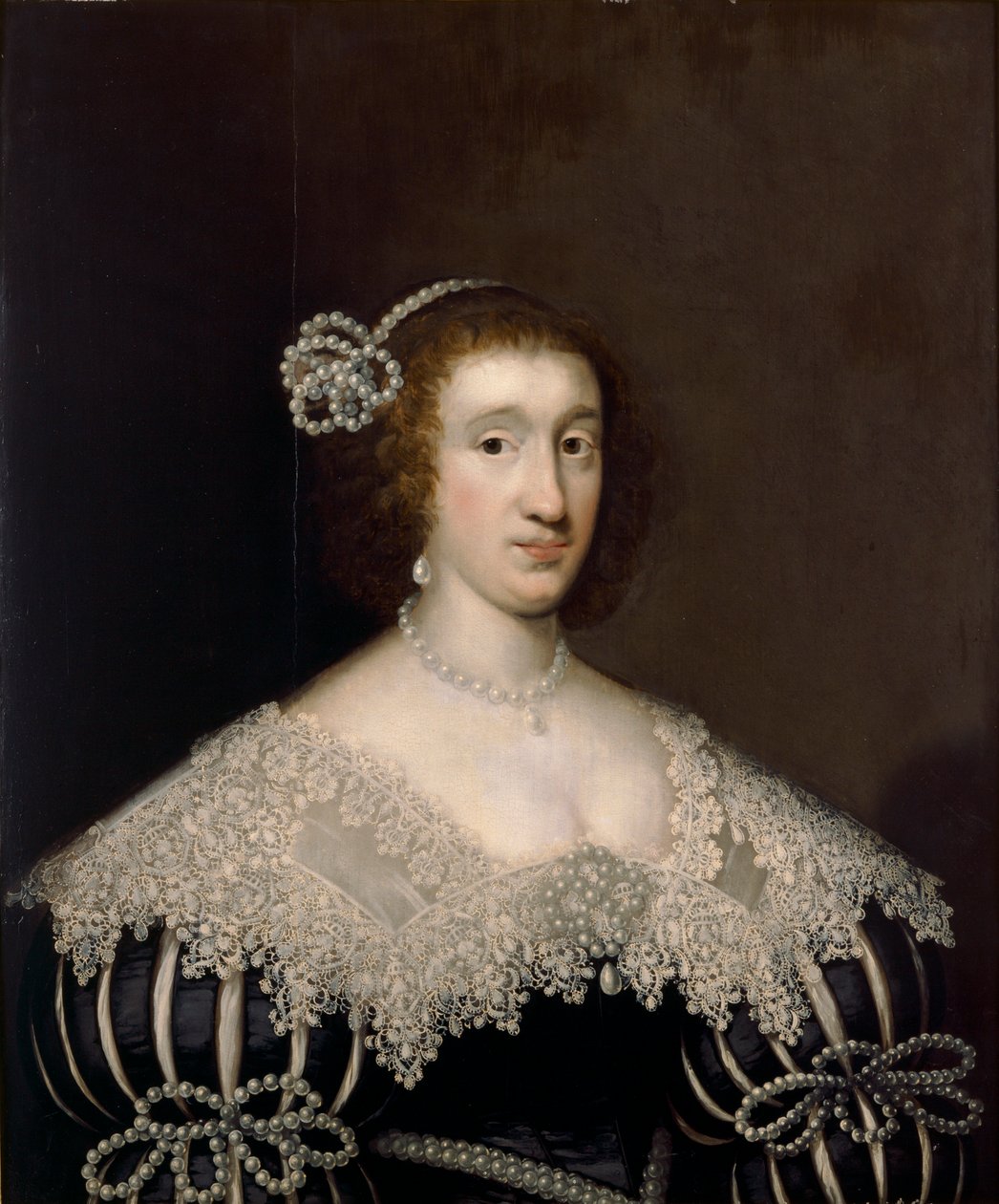 صورة لسيدة غير معروفة ، القرن السابع عشر بواسطة Cornelis Janssens van Ceulen