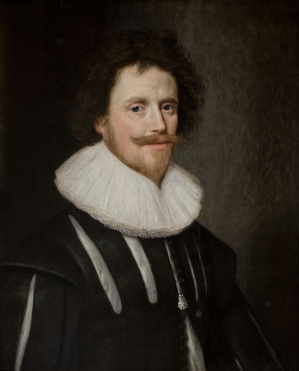 السير توماس هولت 1571-1654 ، البارونة الأولى في أستون هول ، 1600-1700. بواسطة Cornelis Janssens van Ceulen