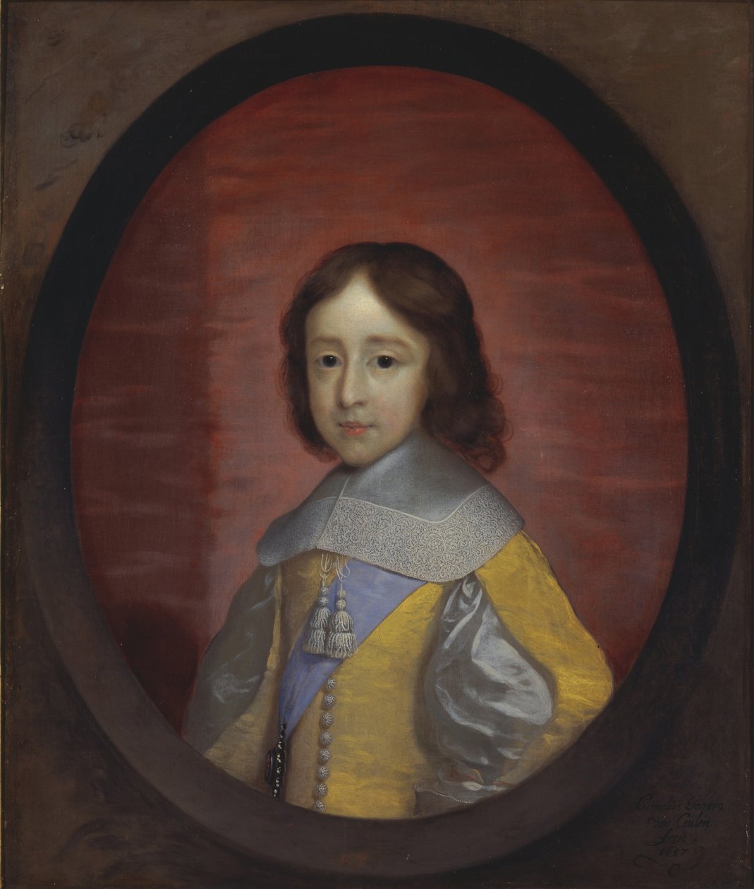 وليام الثالث ، أمير أورانج 1650-1702 ، عندما كان طفلاً ، 1657 بواسطة Cornelis Janssens van Ceulen
