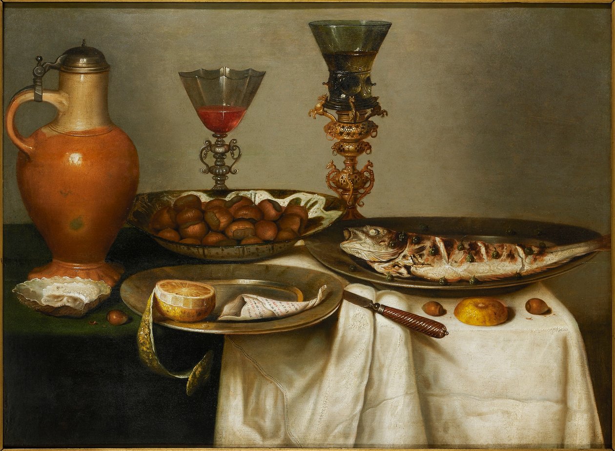 الإفطار ، 1638. بواسطة كورنيليس ماهو