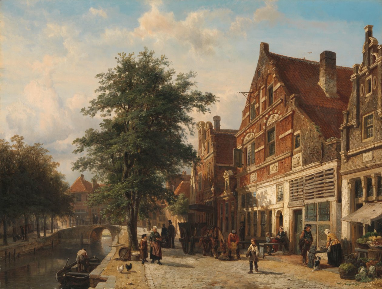 Zuiderhavendijk ، Enkhuizen بواسطة كورنيليس سبرينغر