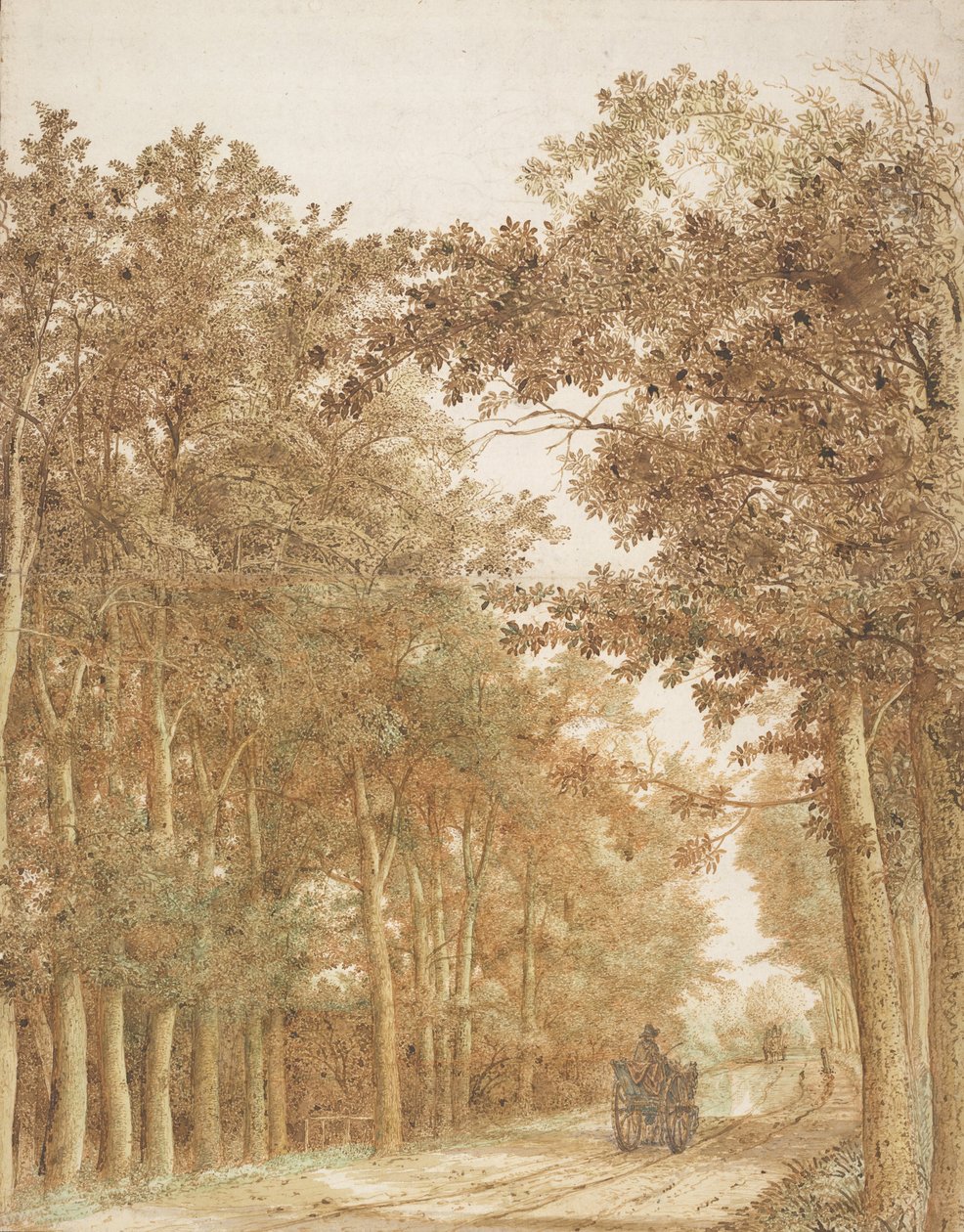 درب عبر غابة ، c.1638-42 بواسطة هندريك كورنيليش. فروم