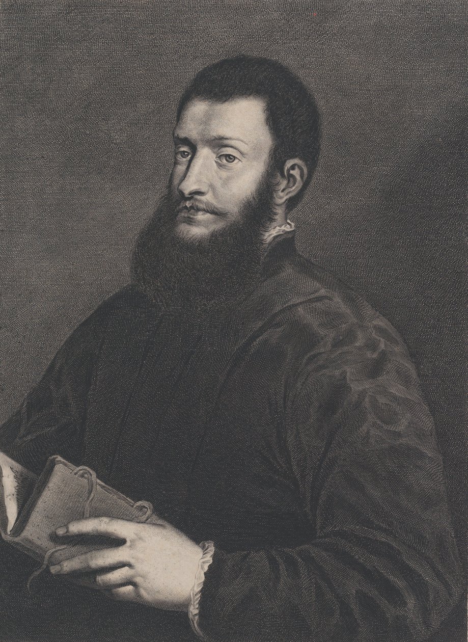 صورة لبيترو أريتينو ، كاليفورنيا. 1655-1660. بواسطة كورنيليس فان دالين الثاني