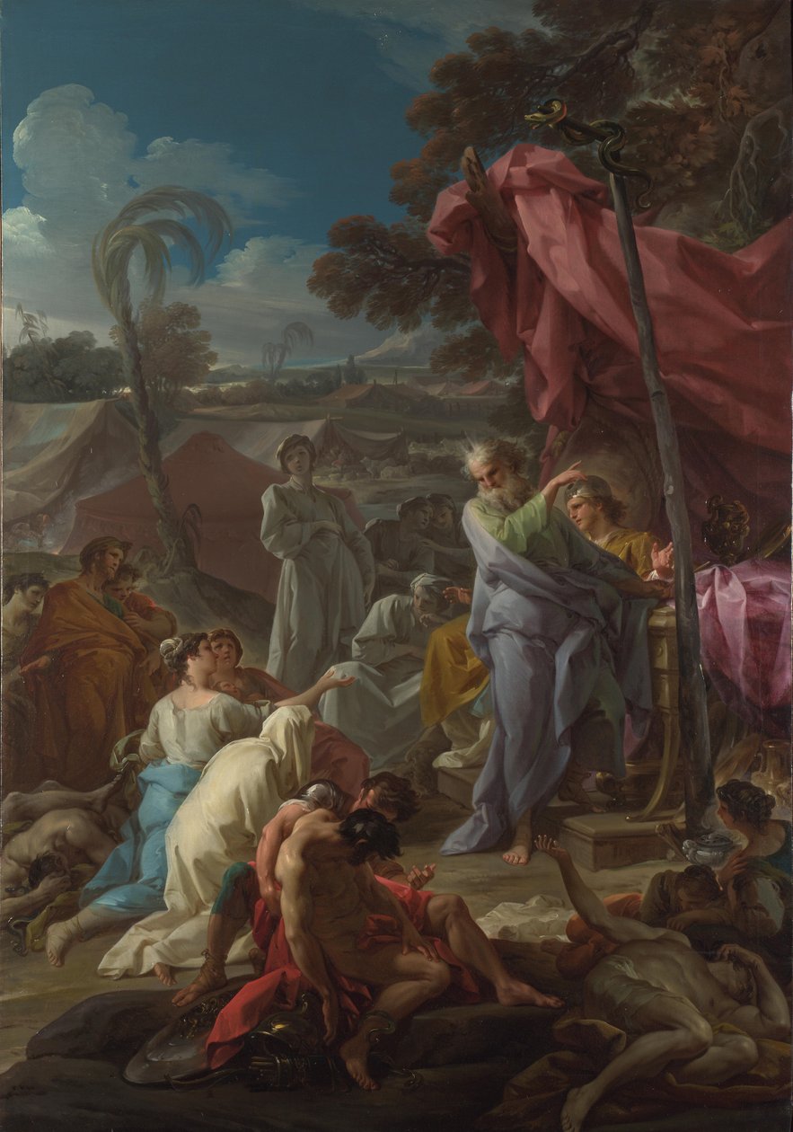 The Brazen Serpent ، 1744 بواسطة كورادو جياكوينتو