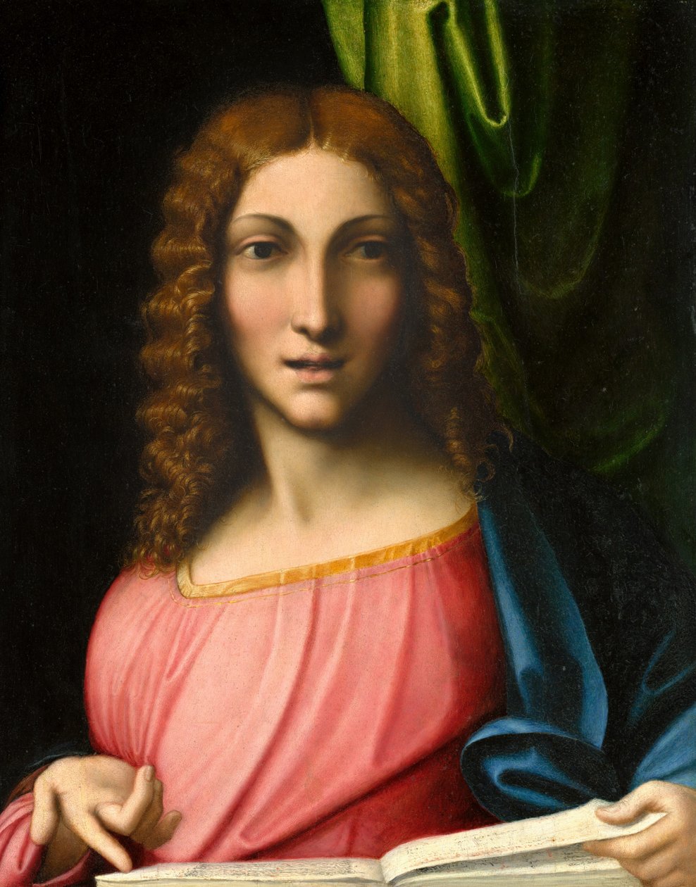 سالفاتور موندي ، ج. 1515. بواسطة كوريجيو