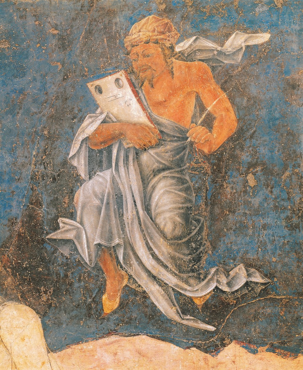 عميد ، تفاصيل من Virgin of Sign ، مشهد من شهر أغسطس ، منسوبة إلى Cosimo Tura بواسطة كوزيمو (يقصد) تورا