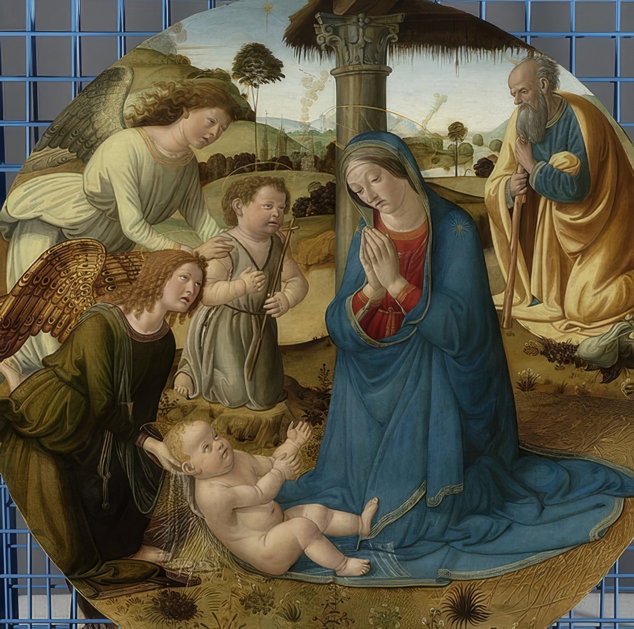 عشق الطفل. تقريبا. 1485-1507 بواسطة كوزيمو روسيلي