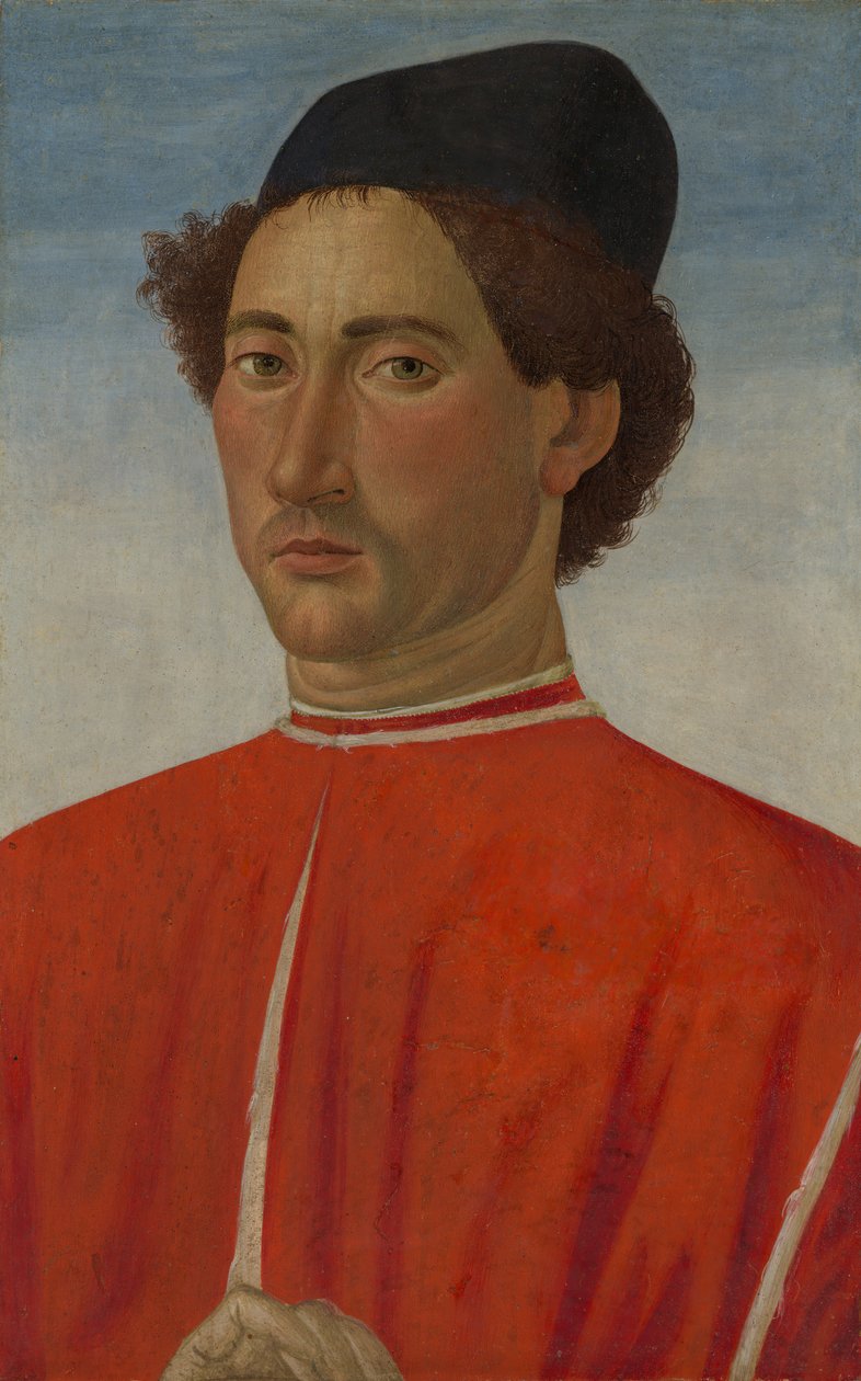 صورة لرجل ، كاليفورنيا. 1481-1482. بواسطة كوزيمو روسيلي