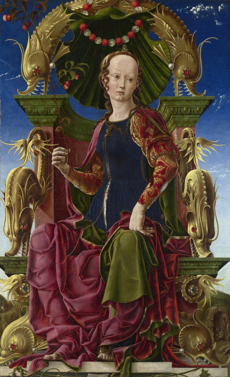 موسى كاليوب ، 1455-1460 بواسطة Cosimo Tura