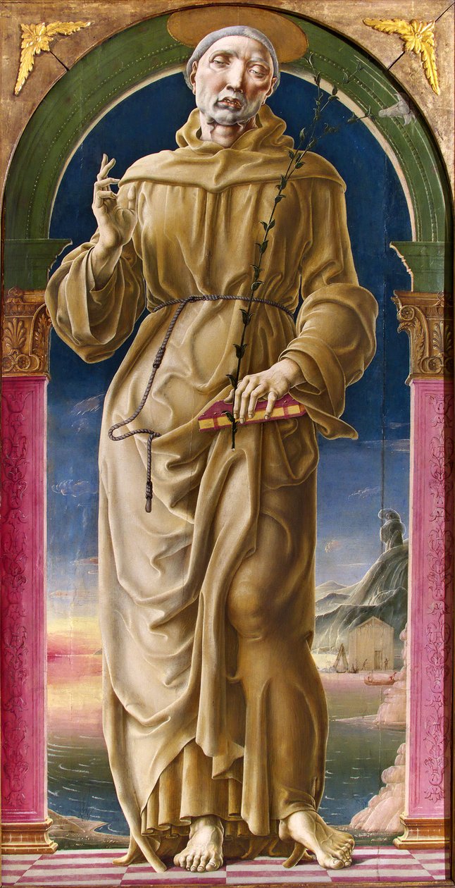 القديس أنتوني بادوا بواسطة Cosimo Tura