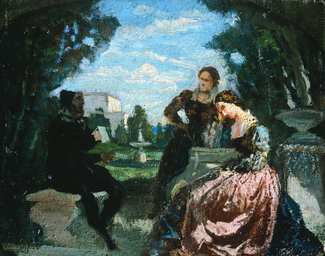 Torquato Tasso و Eleonora d'Este ، بقلم كريستيانو بانتي بواسطة كريستيانو بانتي