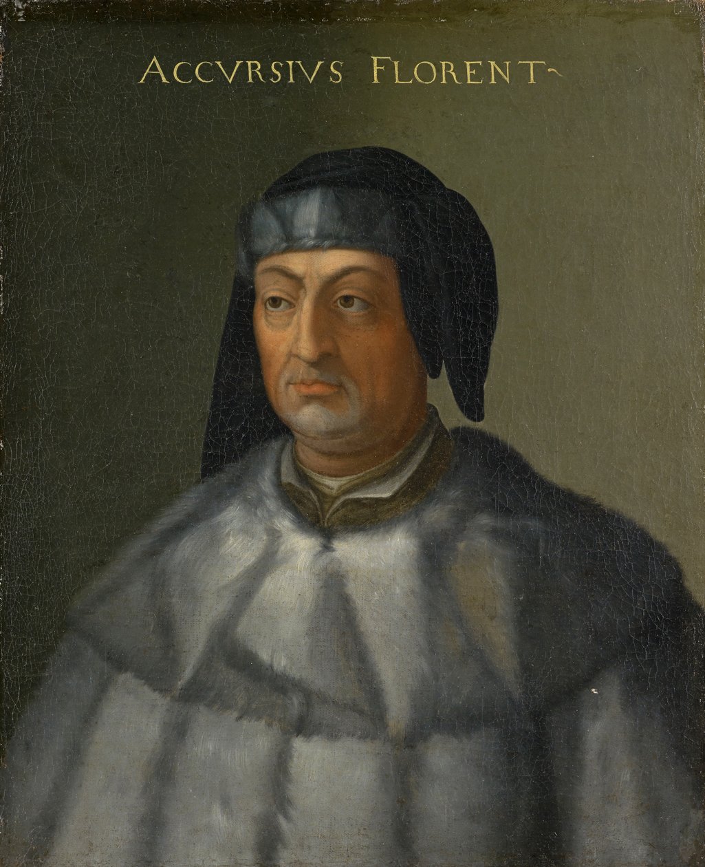 صورة Accursius ، ج. 1560 بواسطة كريستوفانو ديل ألتيسيمو