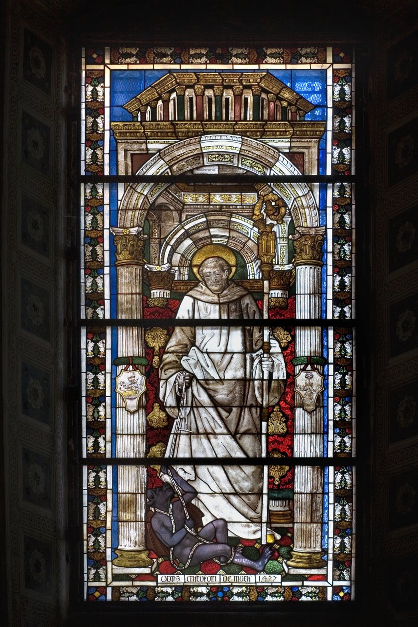 Saint Bernard (stained glass) بواسطة كريستوفورو دي موتيس